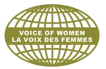 This is an image of the Canadian Voice of Women For Peace, which the annual membership enabled subscribers to join.